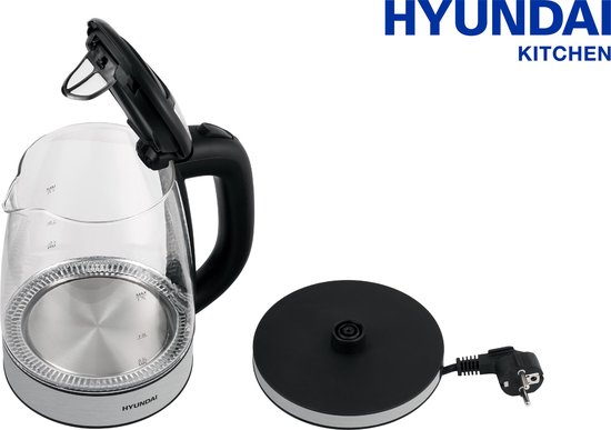 Hyundai – waterkoker –1.7L – glas | bol.com
