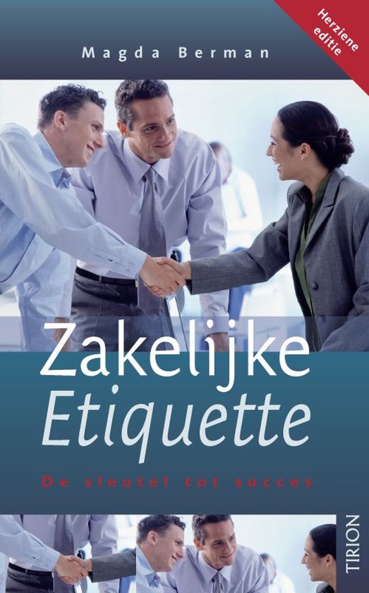 Cover van het boek 'Zakelijke etiquette'