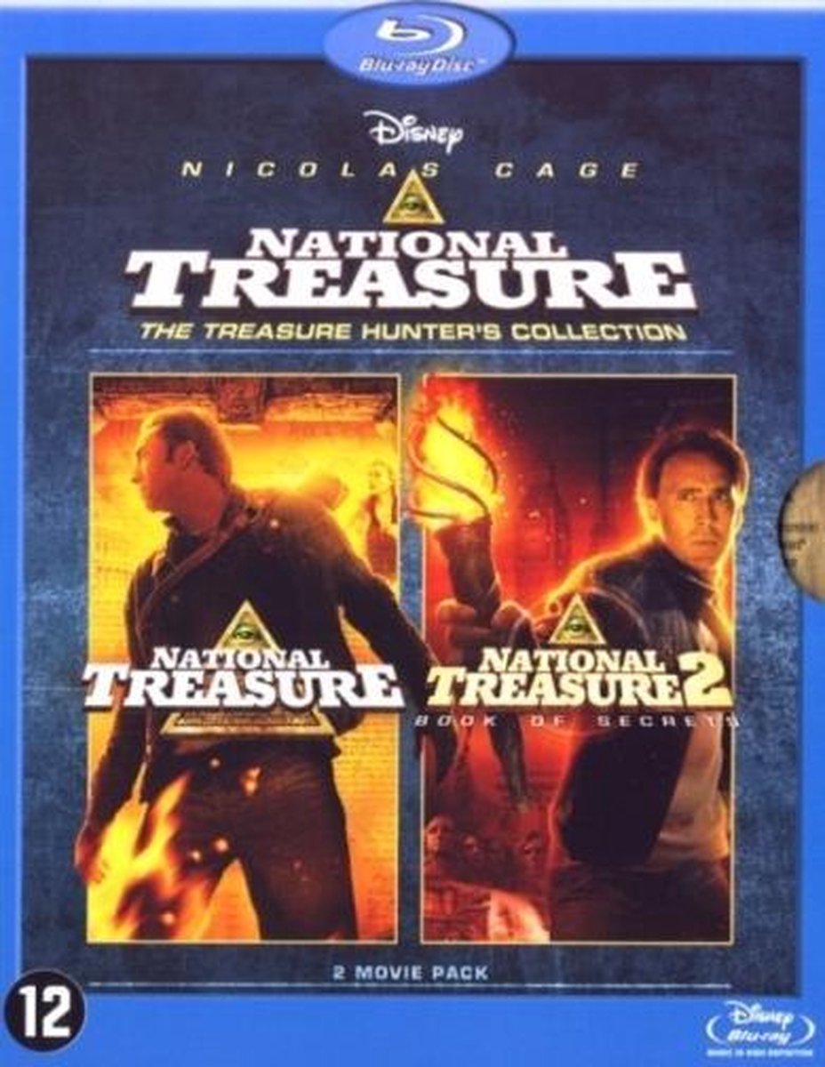 National Treasure 1 & 2 (Bluray), Ed Harris Dvd's