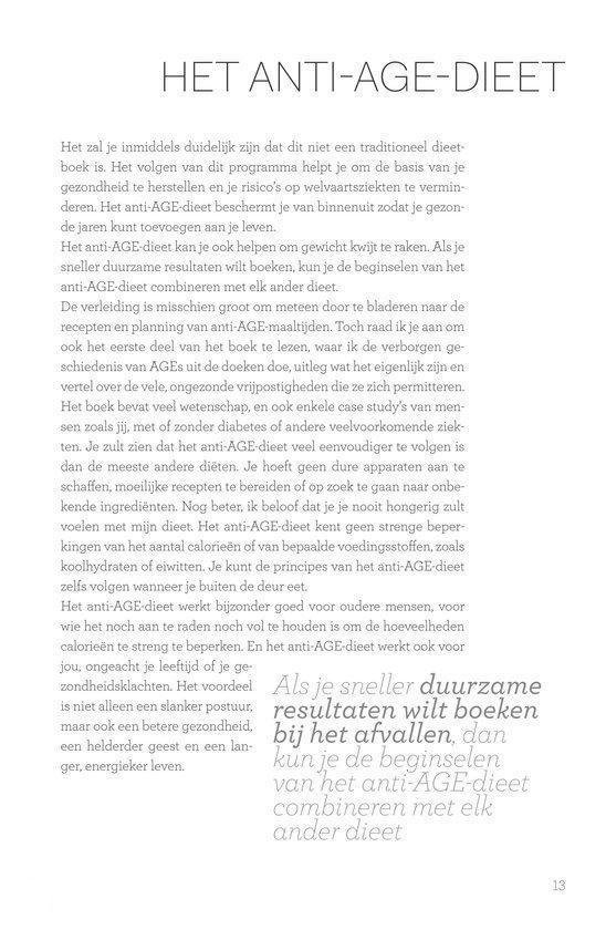 Het anti age dieet