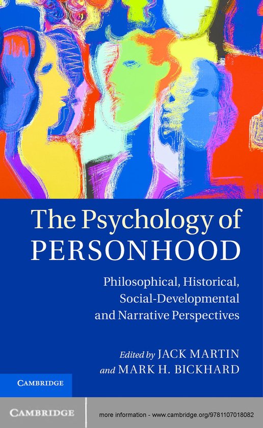 The Psychology of Personhood - cover