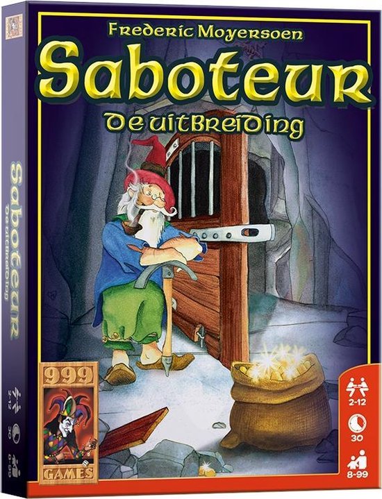 Kreek Vormen Gemaakt van Saboteur: De Uitbreiding Kaartspel | Games | bol.com