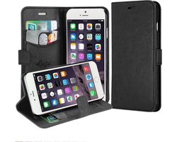 KDS Cover Wallet case hoesje iPhone 4 4S zwart