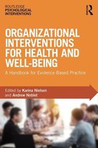 Routledge Psychological Interventions - Organizational Interventions for Health and Well-being