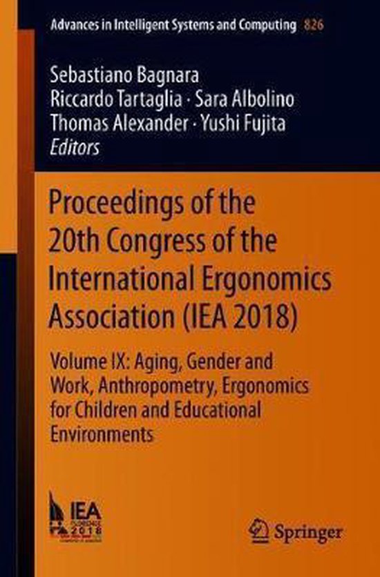 Advances in Intelligent Systems and Computing826- Proceeding ... - cover