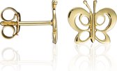 Orphelia Silver 925 Zo-7074/1 Earring Gold Butterfly