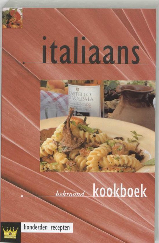 Cover van het boek 'Italiaans kookboek' van Fokkelien Dijkstra