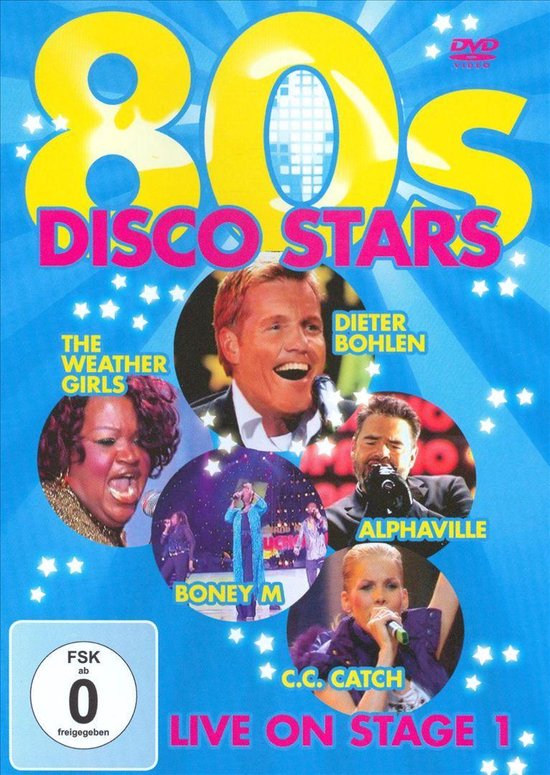80s Disco Stars Live on Stage, Vol. 1 (Dvd) Dvd's bol