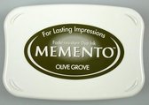 Inkt Pads Memento Olive grove green ME-000-708 groen stempelkussen stempelinkt