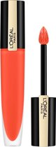 L'Oréal Paris Rouge Signature Lippenstift - 127 I Revolutionize - Rood - Matte Vloeibare Lipstick