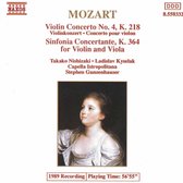 Ladislav Kyselak, Takako Nishizaki, Capella Istropolitana - Mozart: Violin Concerto 4/Sinfonia Concert (CD)