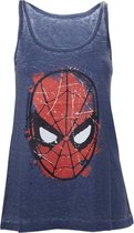 Marvel - Spiderman Head - Dames Tanktop - S