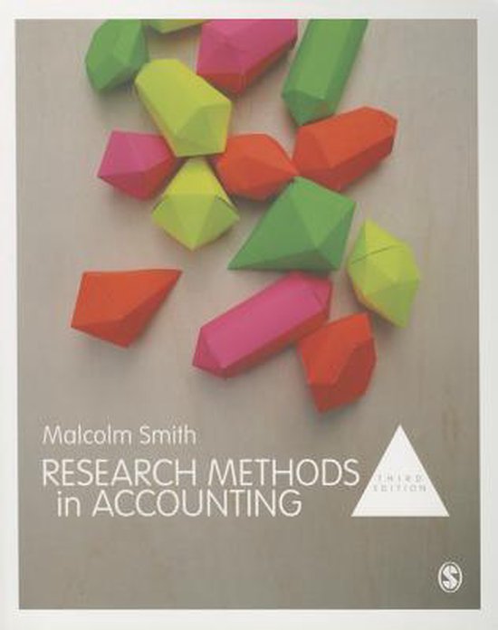 Research Methods In Accounting - cover