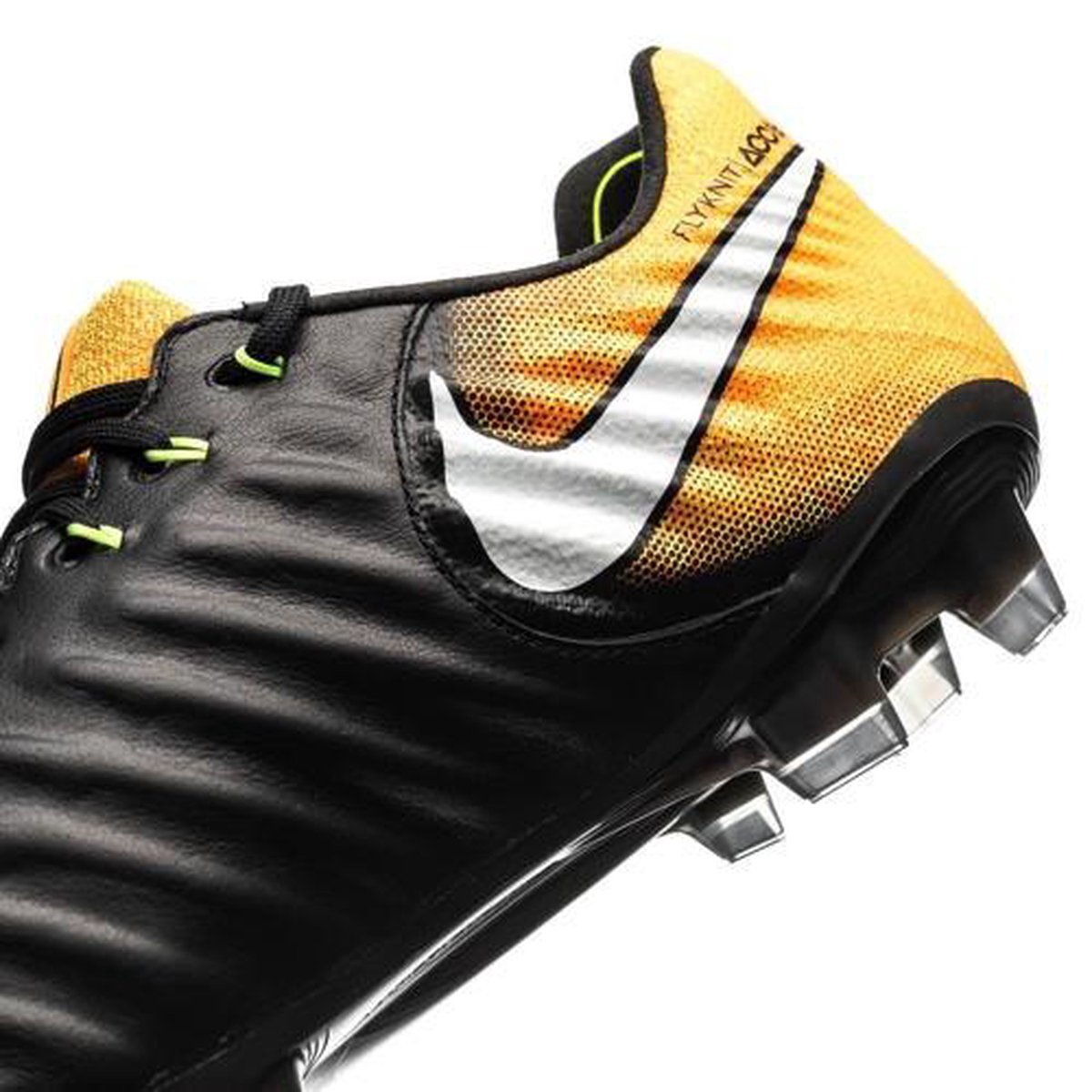 Nike Tiempo Legend FG - Voetbalschoenen - Heren - Maat 10.5 - Zwart -  oranje | bol.com