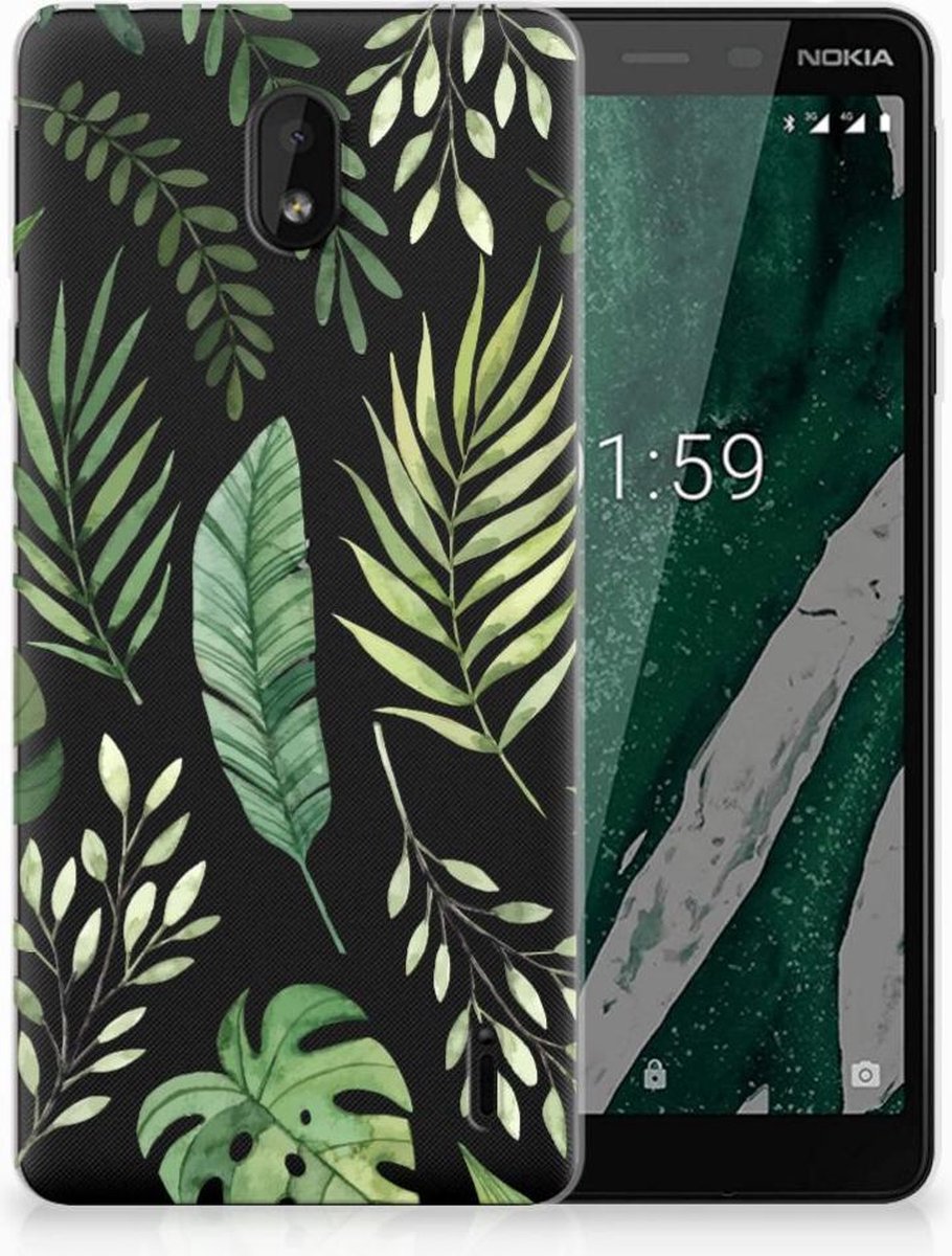 Nokia 1 Plus TPU Case Leaves