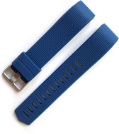 Fitbit Charge 2 Bandje Large - Siliconen Armband / Polsband / Strap Band / Sportband - Blauw