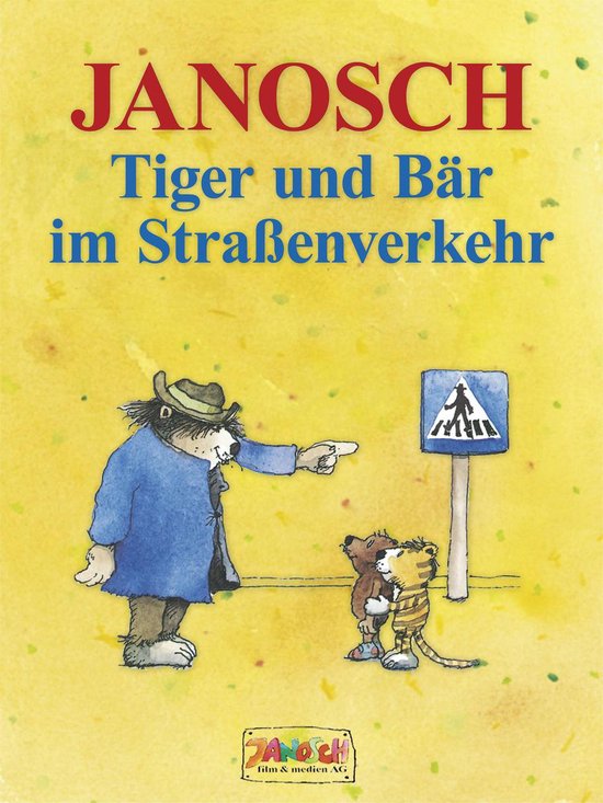 Tiger und Bär im Straßenverkehr - cover