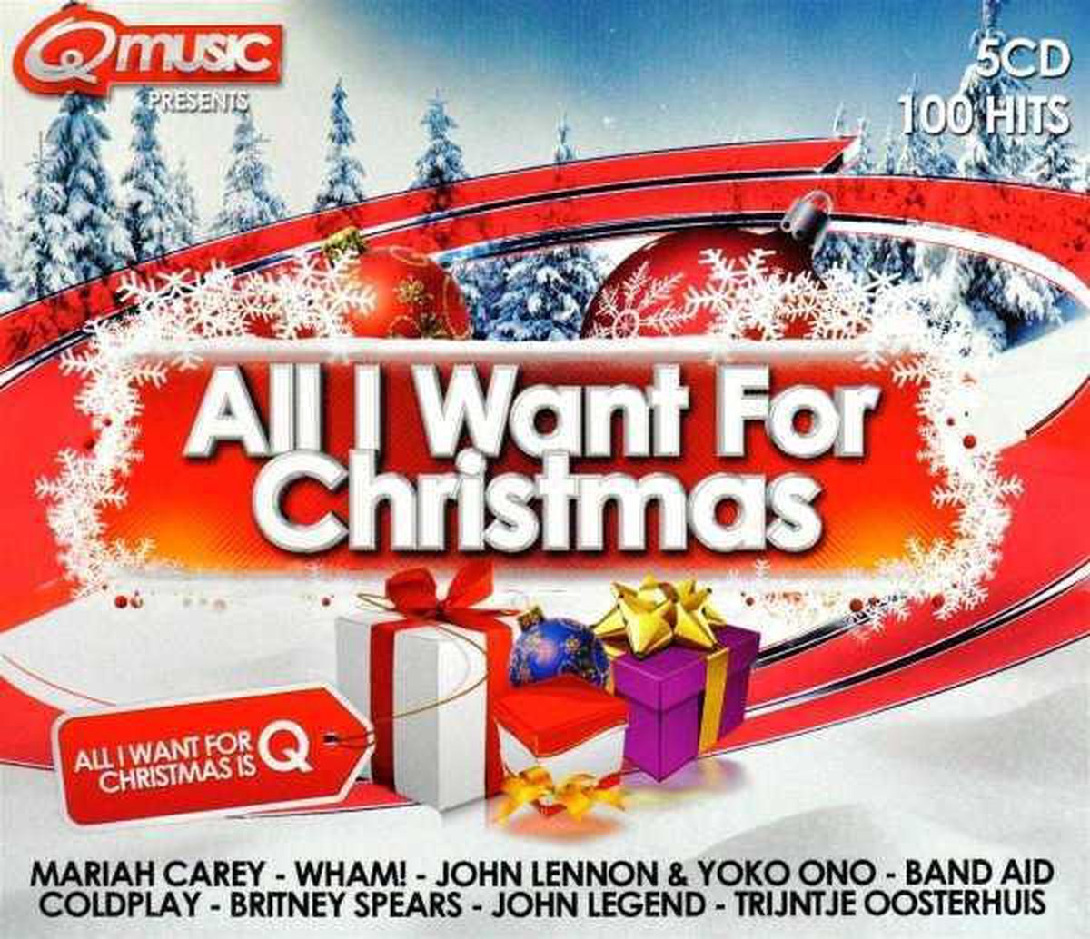 All I Want For Christmas, Qmusic (NL) CD (album) Muziek