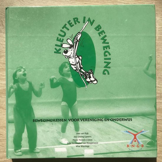 boek Kleuter in beweging met CD (bewegingslessen voor vereni ... - cover