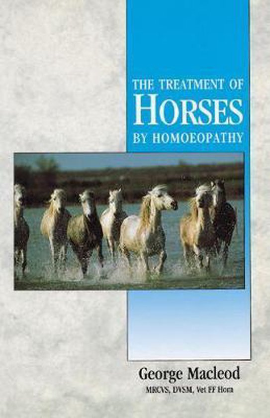 The Treatment Of Horses By Homoeopathy - cover