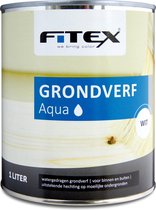 Fitex-Grondverf Aqua-Ral 9016 Verkeerswit 1 liter