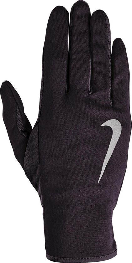 Nike Dry Hardloop Hoofdband/Handschoenen Set Hardloophandschoenen - Vrouwen  - paars/zwart | bol.com