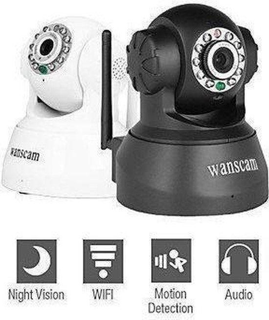 Wanscam Wanscam ip camera geschikt voor android en iPhone  bewegingsdetectie, nachtzicht. | bol.com
