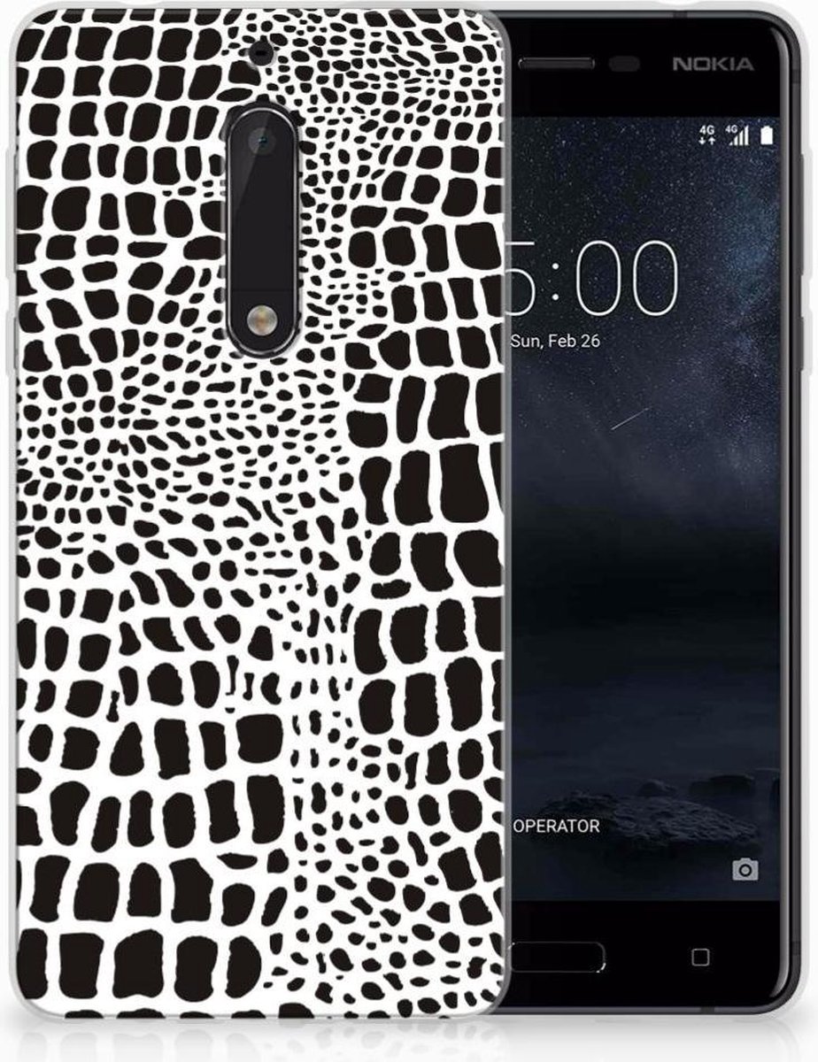 Nokia 5 TPU Hoesje Slangenprint