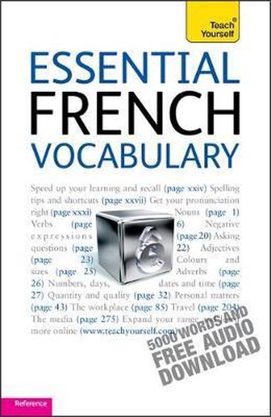 Essential French Vocabulary - cover