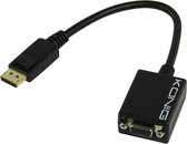 Displayport -VGA kabel mannelijk - vrouwelijk 0,20 m