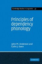 Cambridge Studies in LinguisticsSeries Number 47- Principles of Dependency Phonology