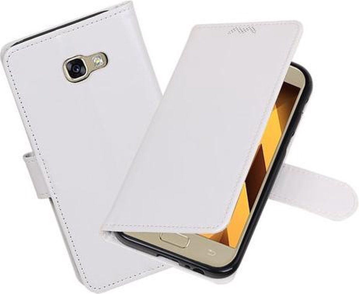 BestCases.nl Wit Portemonnee booktype hoesje Samsung Galaxy A5 2017 A520