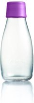 Retap Waterfles - Glas - 0,3 l - Paars