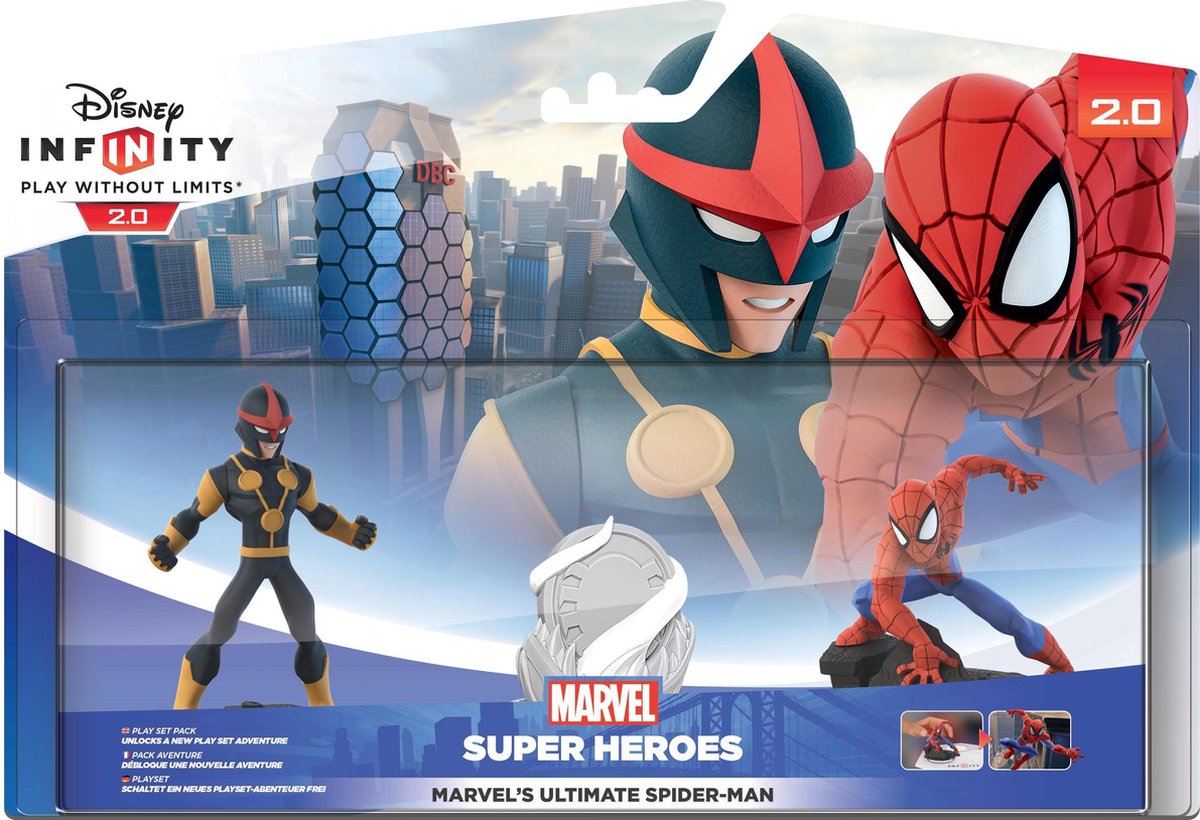 EOL Disney Infinity 20 Marvel Super Heroes Spiderman Playset Pack | bol.com