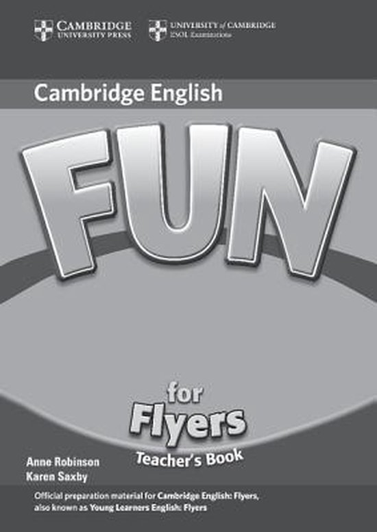 Fun For Flyers 9780521748575 Anne Robinson Boeken Bol Fun for flyers 9780521748575 anne robinson boeken bol