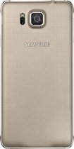 Samsung Back Cover voor de Samsung Galaxy Alpha - Goud