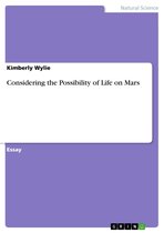 Considering the Possibility of Life on Mars