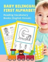 Baby Bilingual First Alphabet Reading Vocabulary Books (English Slovak)