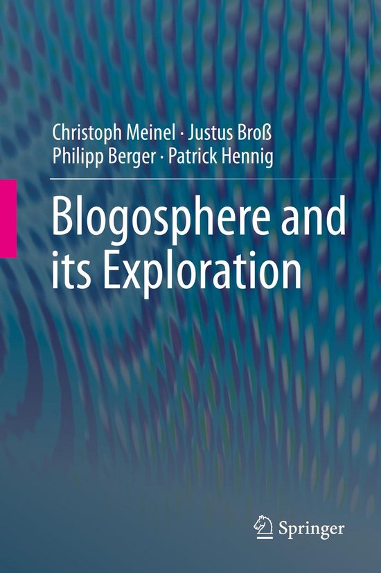 Computer Science (R0) - Blogosphere and its Exploration - cover