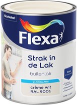 Flexa Strak in de Lak Zijdeglans - Buitenverf - Crème - 0,75 liter