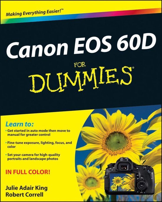 Canon EOS 60D For Dummies - cover