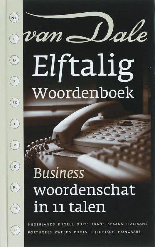 Cover van het boek 'Van Dale Elftalig woordenboek Business'