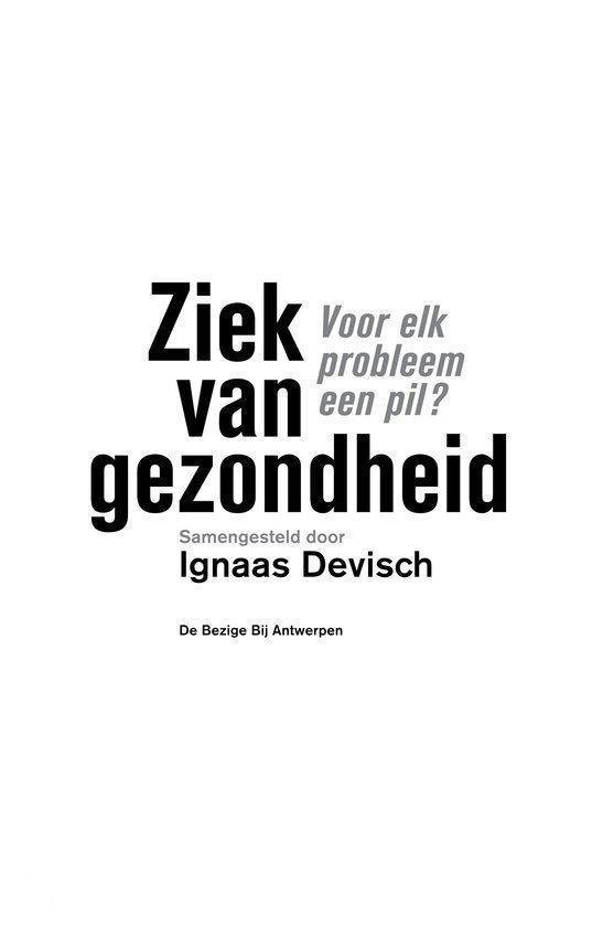 Ziek van gezondheid