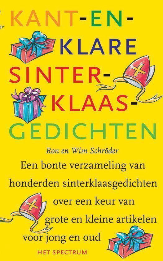 Prisma Kant En Klare Sinterklaasgedichten, Ron Schroder | 9789027463272 Boeken | bol.com
