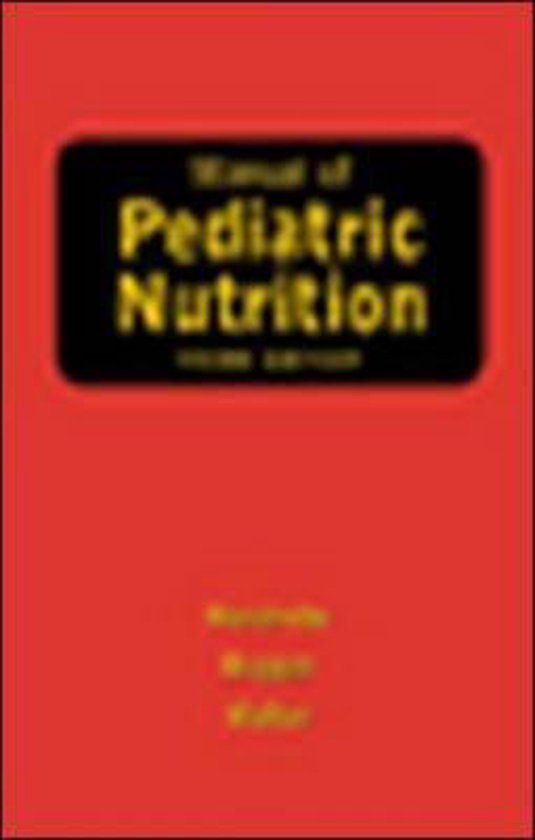 Manual of Pediatric Nutrition - cover