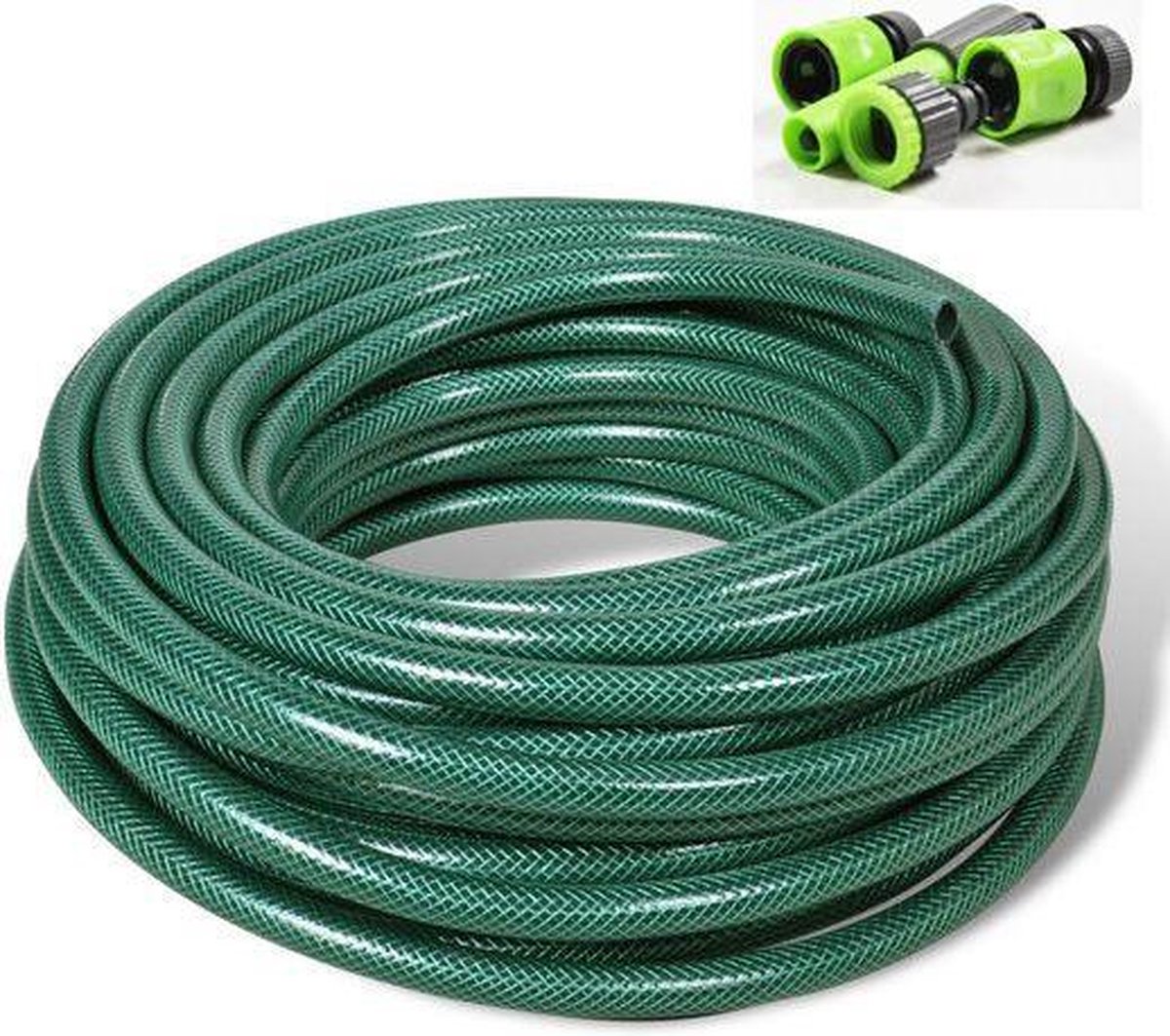 Kinzo Garden Tuinslang Set - 15 M - ⌀ 1,4 CM - incl. Sproeistuk en 3 Koppelstukken – foto 6