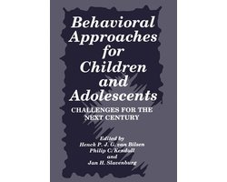 Behavioral Science and Psychology (R0) - Behavioral Approaches for Children and Adolescents