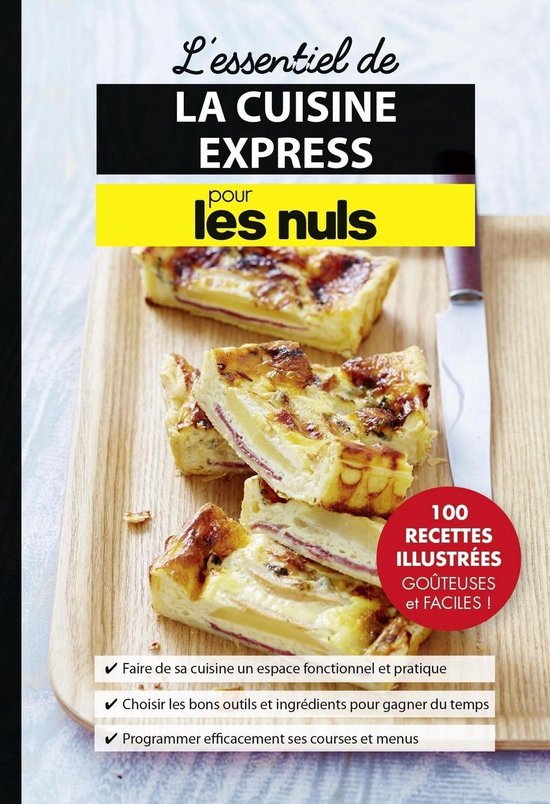 Les essentiels de la cuisine express pour les Nuls - cover