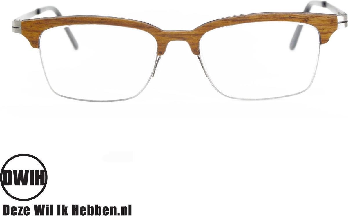 Monture de lunettes design en bois - New York - Kosso | bol.com
