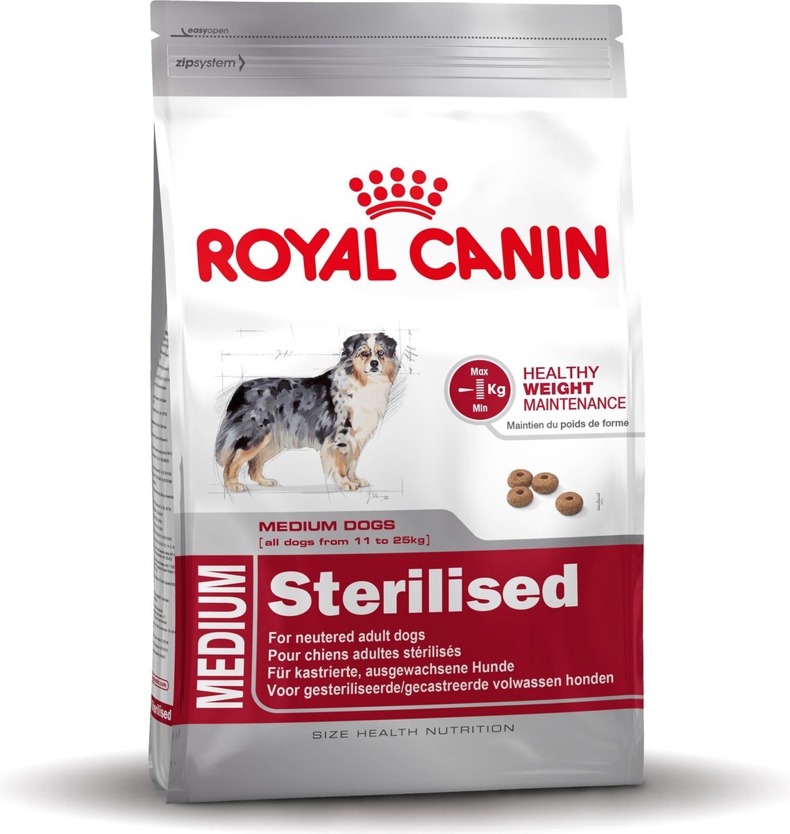3182550787833 UPC Royal Canin Size Health Nutrition Medium Sterilised 12 KG
